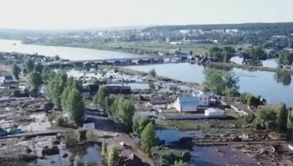 Inundaciones en Siberia