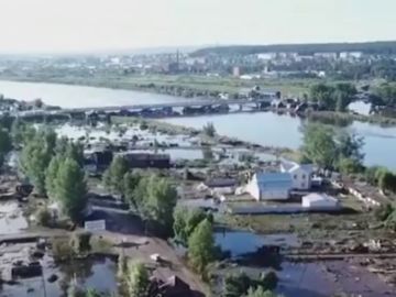 Inundaciones en Siberia