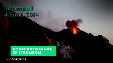 Un deportista pierde la vida al entrar en erupción el volcán Stromboli Un deportista pierde la vida al entrar en erupción el volcán Stromboli
