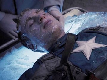 Escena de Capitán América en 'El primer vengador'