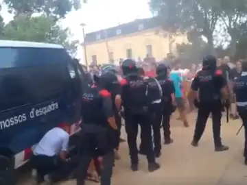 Enfrentamientos en El Masnou Enfrentamientos en El Masnou