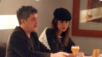 Alejandro Sanz y Raquel Perera Alejandro Sanz y Raquel Perera