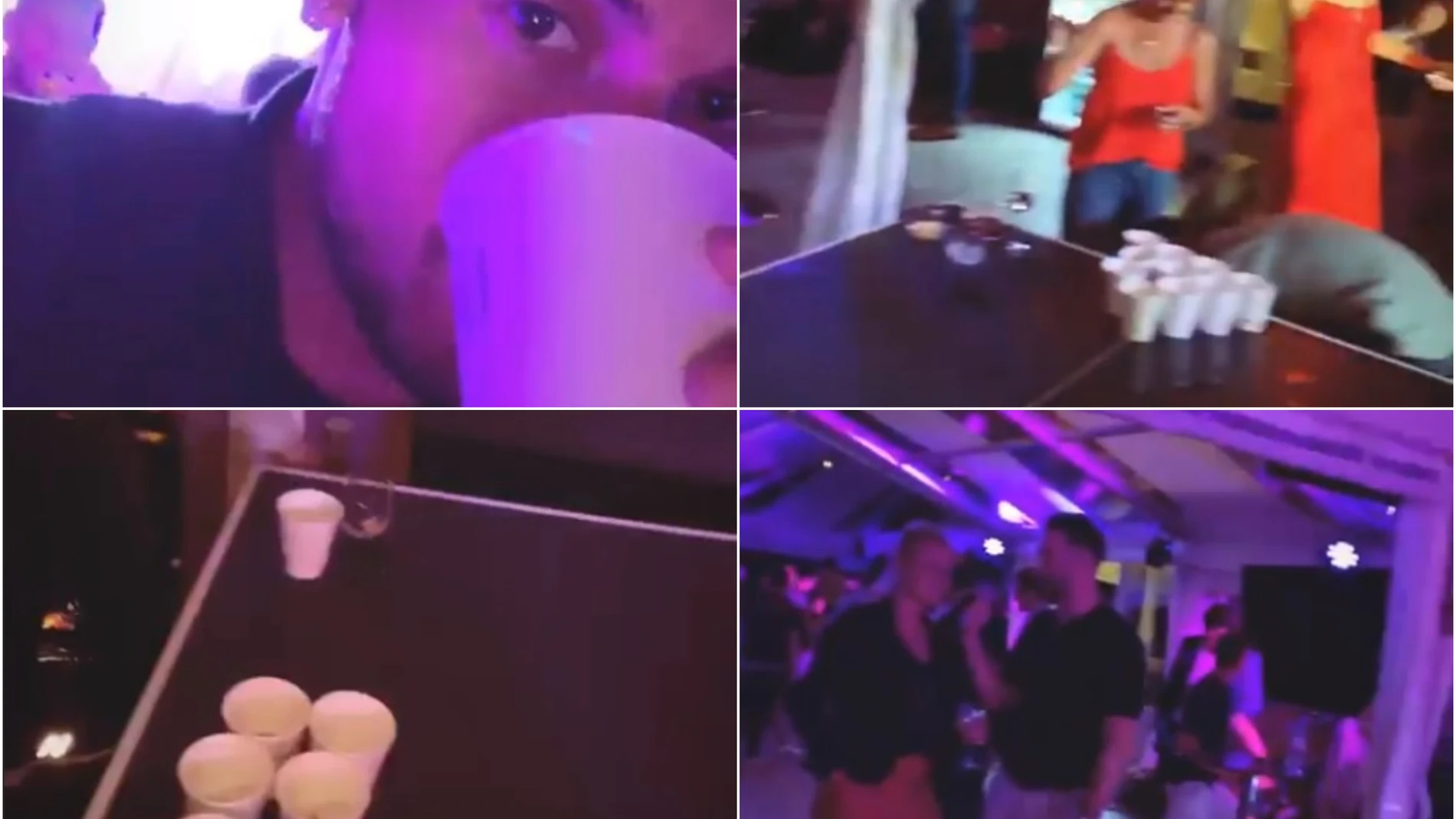 Kyrgios, de fiesta tras perder con Nadal Kyrgios, de fiesta tras perder con Nadal