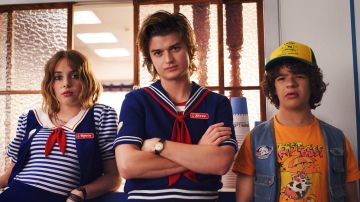 Steve Harrington, Dustin Henderson y Robin en 'Stranger Things 3' Steve Harrington, Dustin Henderson y Robin en 'Stranger Things 3'