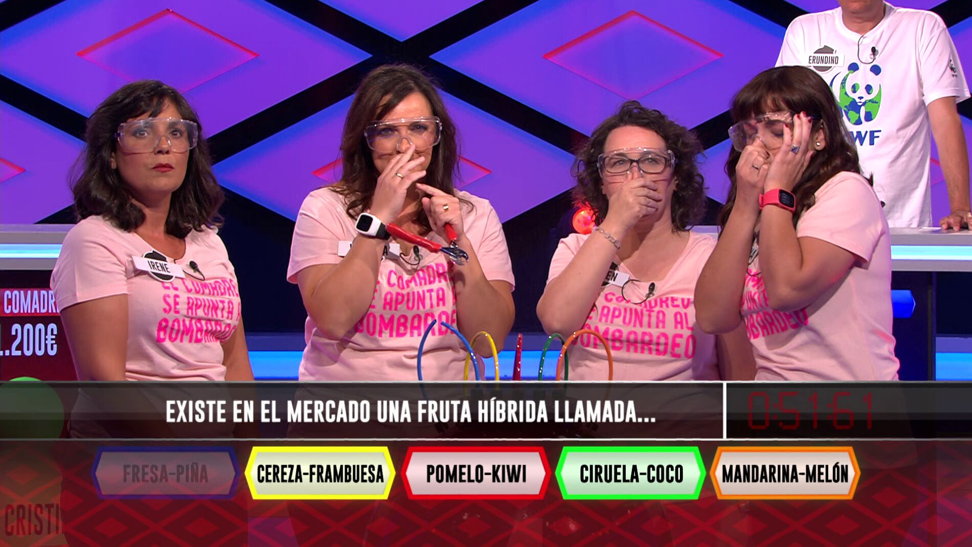 As&iacute; es la fresa-pi&ntilde;a, la sorprendente fruta que 'Las comadres' han descubierto en '&iexcl;Boom!'