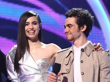 Sofia Carson y Cameron Boyce, actores de 'Los Descendientes' Sofia Carson y Cameron Boyce, actores de 'Los Descendientes'