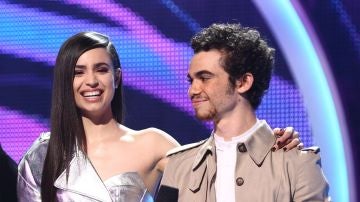Sofia Carson y Cameron Boyce, actores de 'Los Descendientes' Sofia Carson y Cameron Boyce, actores de 'Los Descendientes'