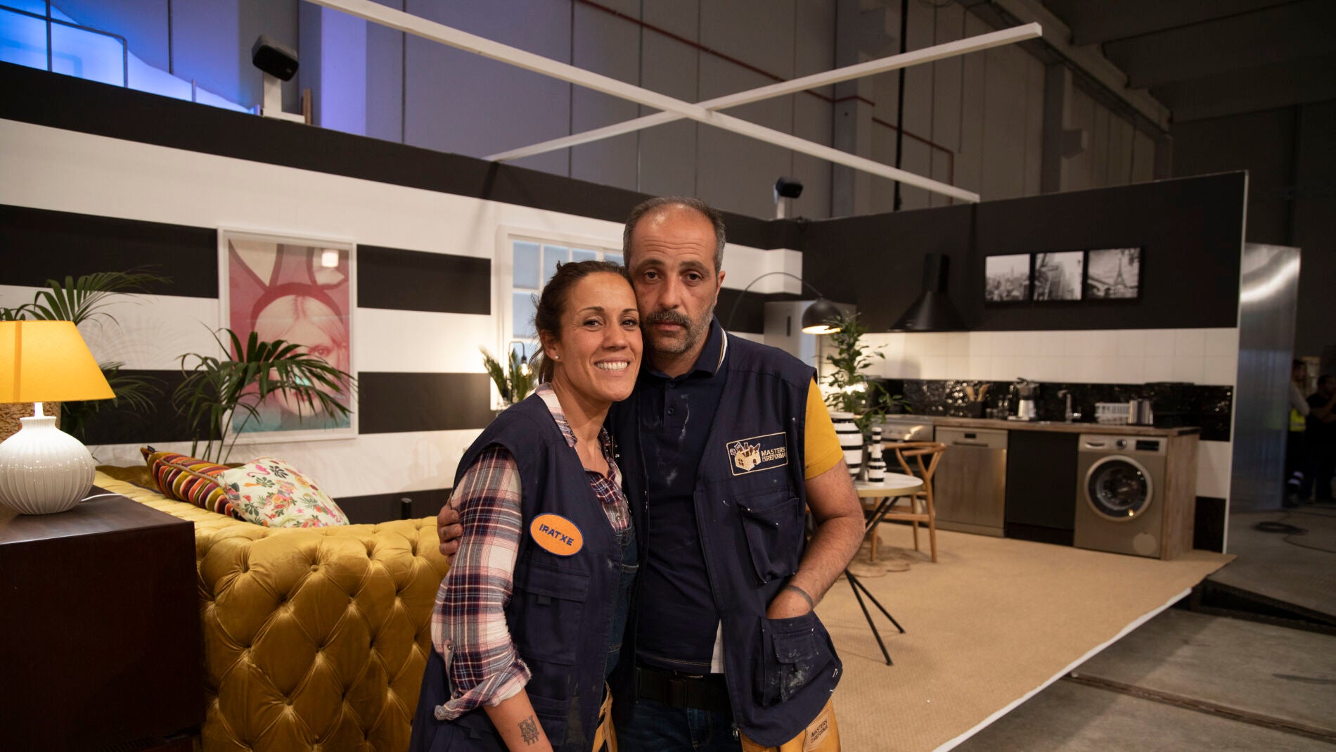 Descubre el apartamento de José e Iratxe en la final de ‘Masters de la reforma’: “Sois muy efectistas con la decoración”