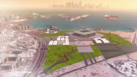 Qatar construye el primer estadio desmontable diseñado por un estudio español. Qatar construye el primer estadio desmontable diseñado por un estudio español.