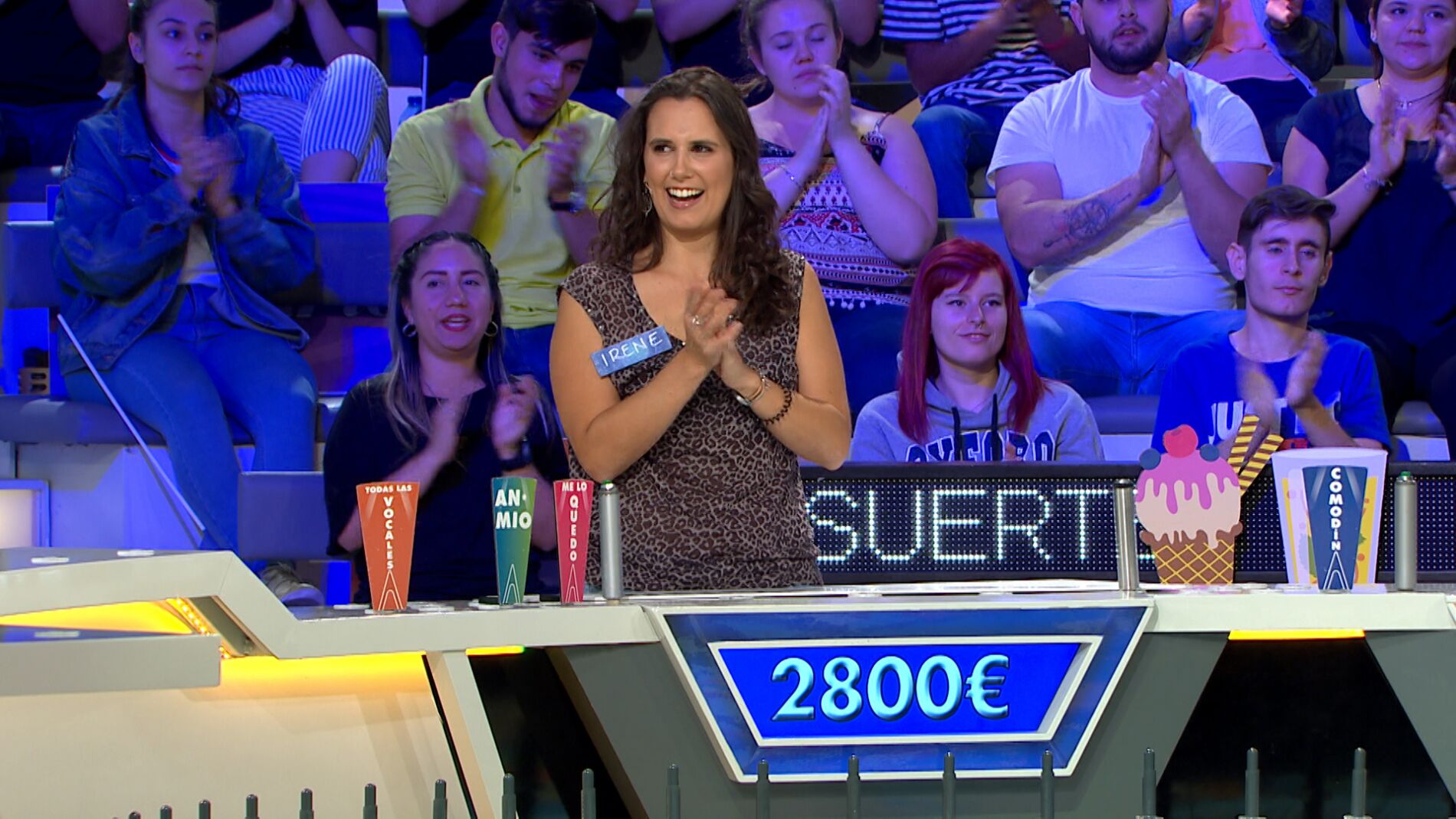 La gran remontada de Irene en 'La ruleta de la suerte'