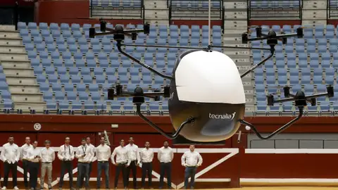 Desarrollan el primer prototipo de aerotaxi sin piloto de España Desarrollan el primer prototipo de aerotaxi sin piloto de España