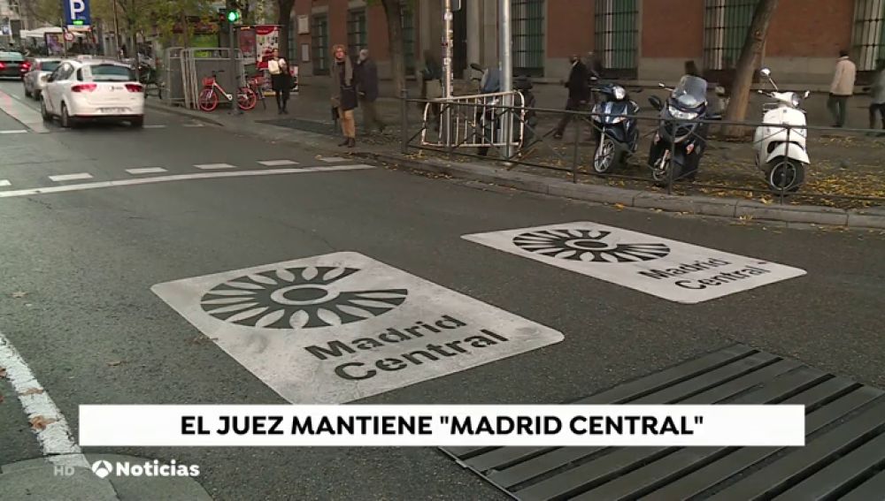 Un juzgado confirma la suspensión de la moratoria de multas de Madrid Central porque protege la salud