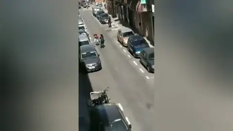 Agreden con un arma blanca a una policía en prácticas en Madrid Agreden con un arma blanca a una policía en prácticas en Madrid