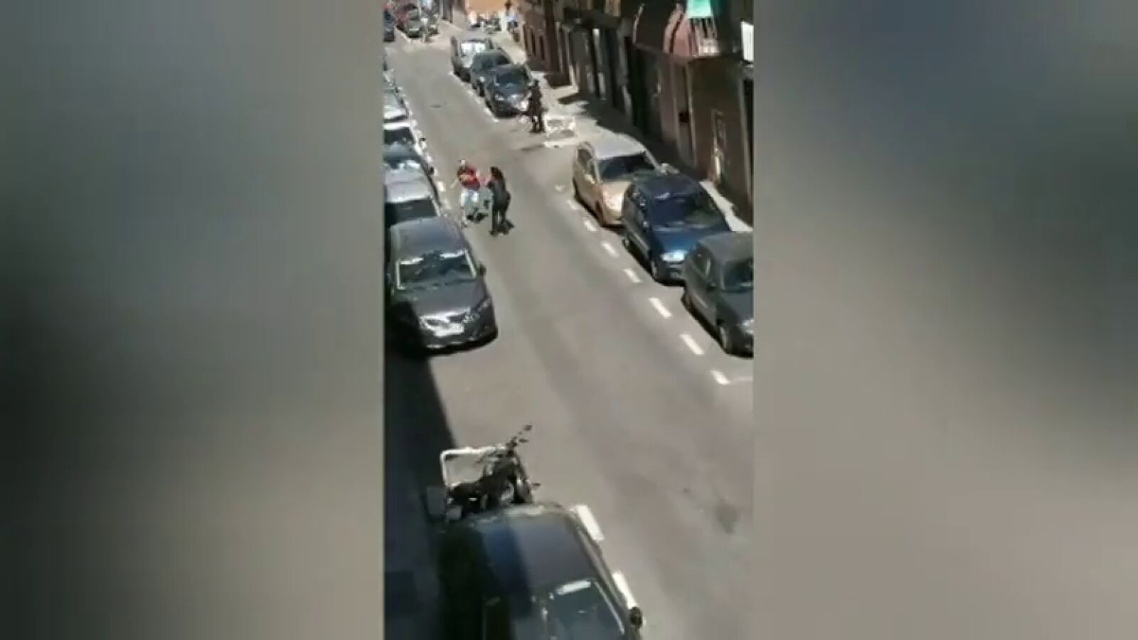 Agreden con un arma blanca a una policía en prácticas en Madrid