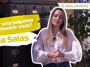 Sylvia Salas nos enseña cómo dar una segunda vida a un mueble viejo Sylvia Salas nos enseña cómo dar una segunda vida a un mueble viejo