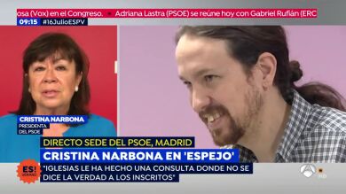 Cristina Narbona: 