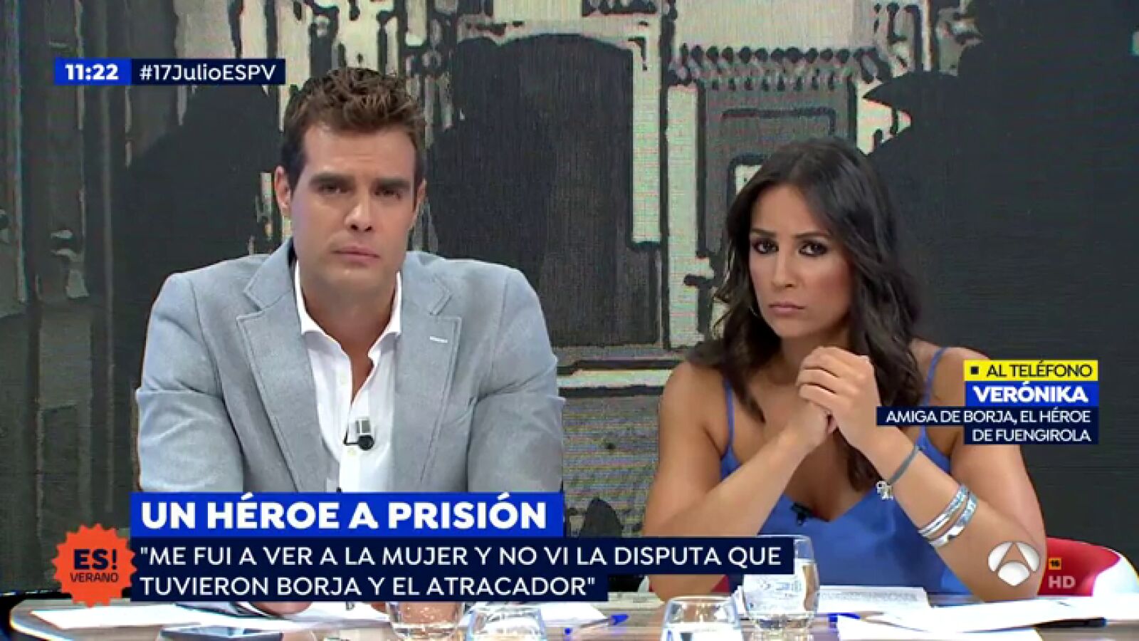 Verónica, amiga de Borja y testigo de la agresión: 