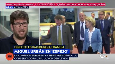 Miguel Urbán, sobre la elección de Ursula von der Leyen: 