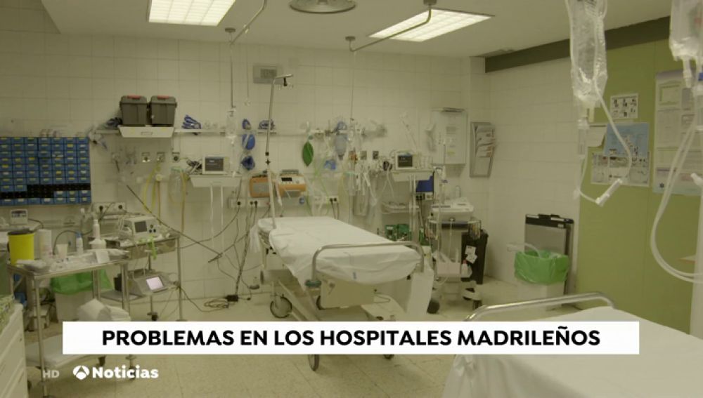 Los hospitales madrileños denuncian la falta de ropa de cama y la suciedad de las prendas