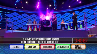 Un cómic de superhéroes hace peligrar la permanencia del equipo 'Marujeitor's' en '¡Boom!'