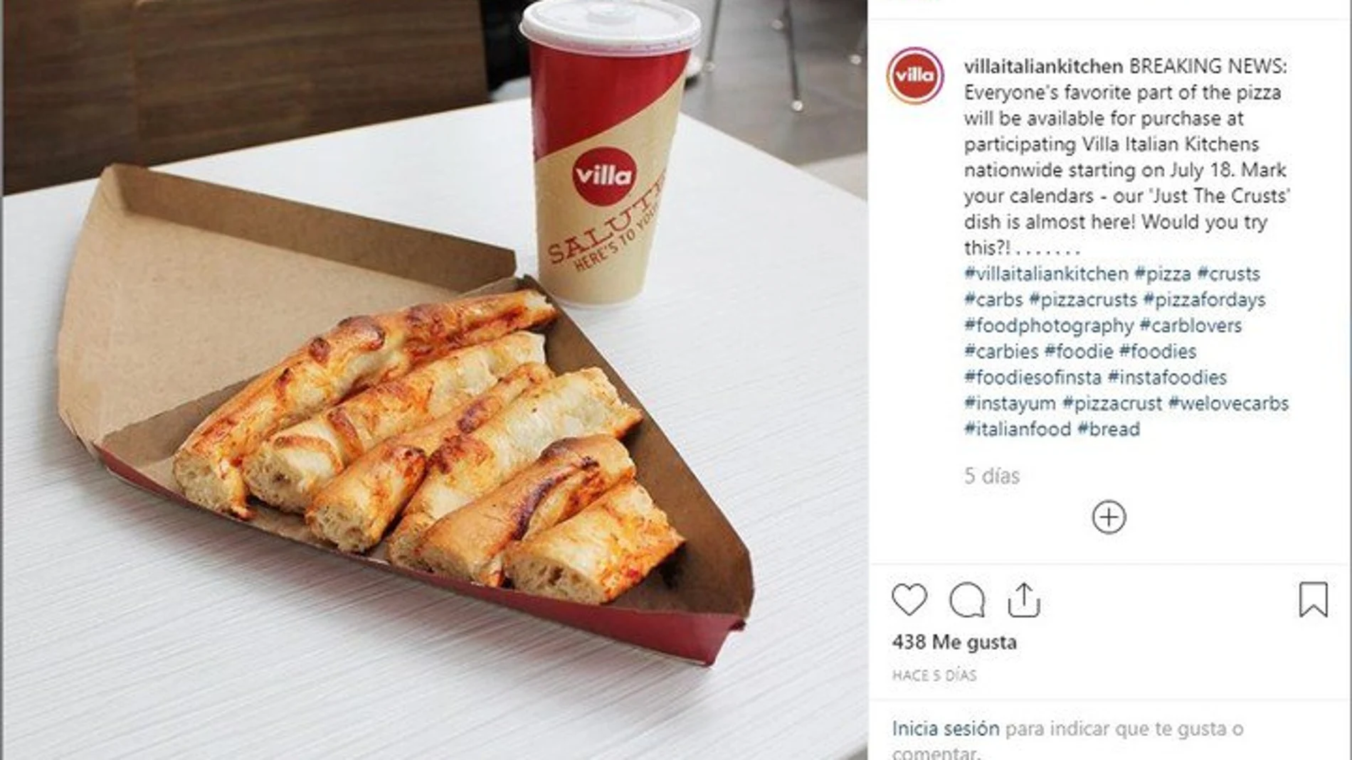 Bordes de pizza Bordes de pizza