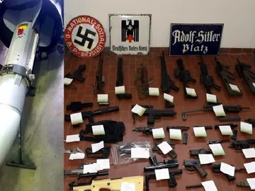 La policia italiana incauta un misil tierra-aire vinculado a ultras de la Juventus de Turín La policia italiana incauta un misil tierra-aire vinculado a ultras de la Juventus de Turín