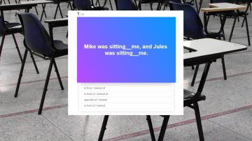Examen de inglés