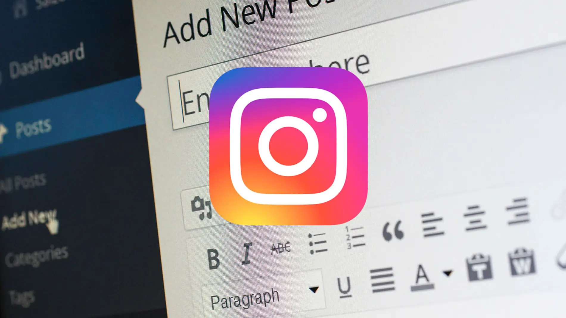Post en Instagram