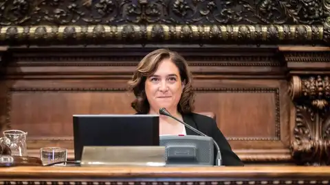 La alcaldesa de Barcelona, Ada Colau La alcaldesa de Barcelona, Ada Colau