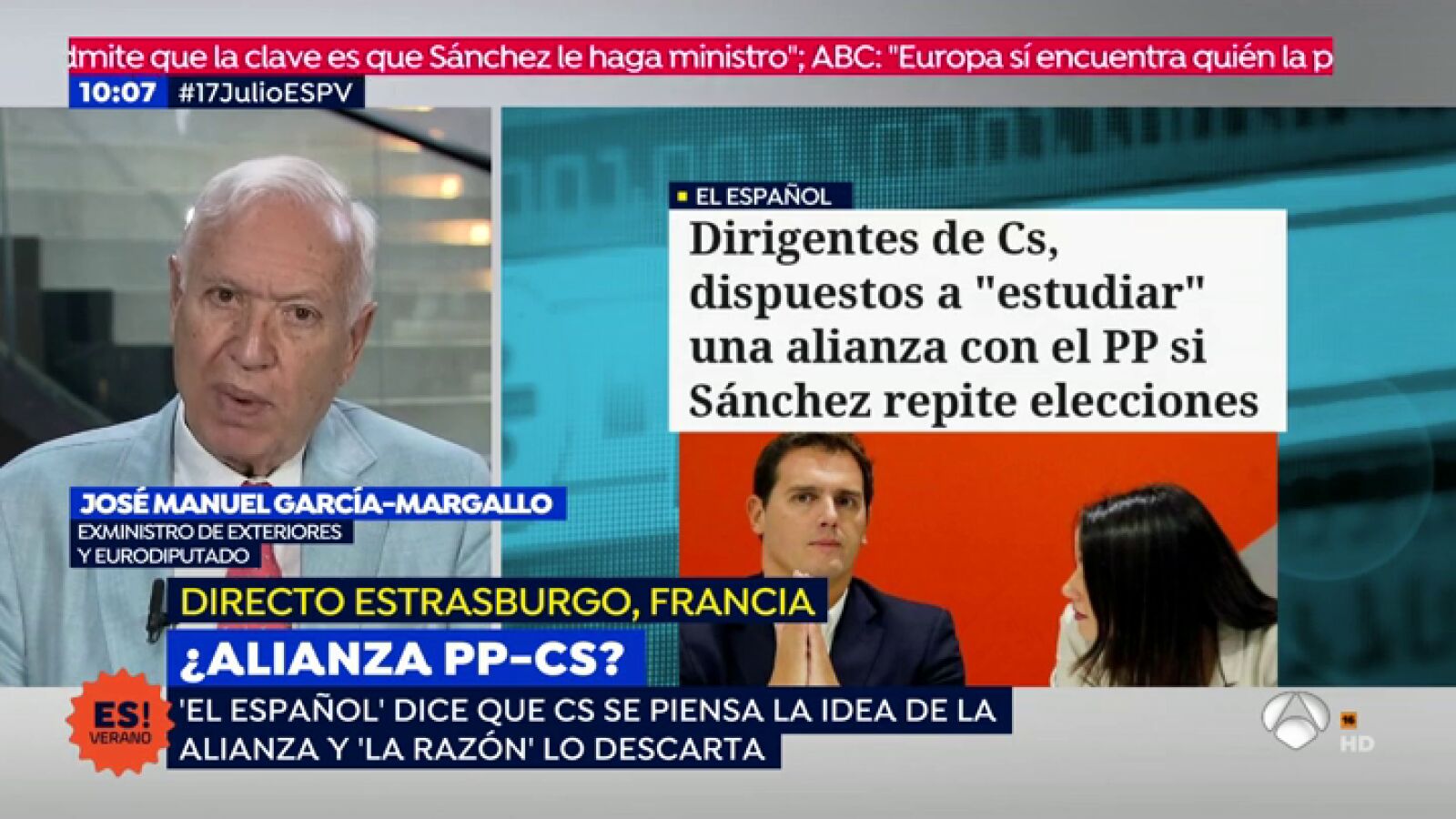 García- Margallo: 