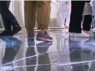 Puente colgante en China Puente colgante en China