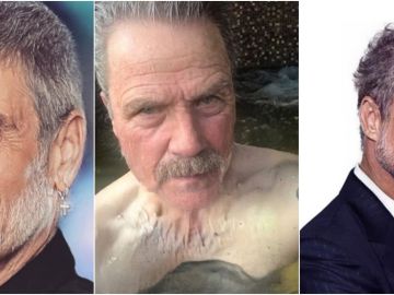 Melendi, Dani Martín y David Bisbal con el filtro de FaceApp