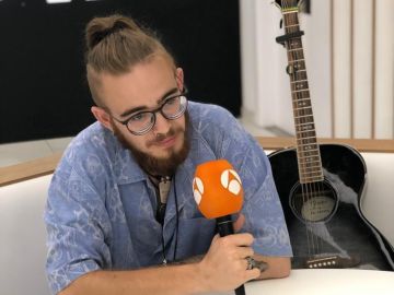 Andrés Martín, en un Facebook Live para Antena 3