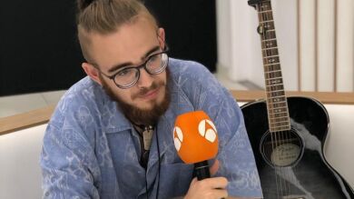 Andrés Martín presenta su disco, 'Línea 10', en Antena 3: 