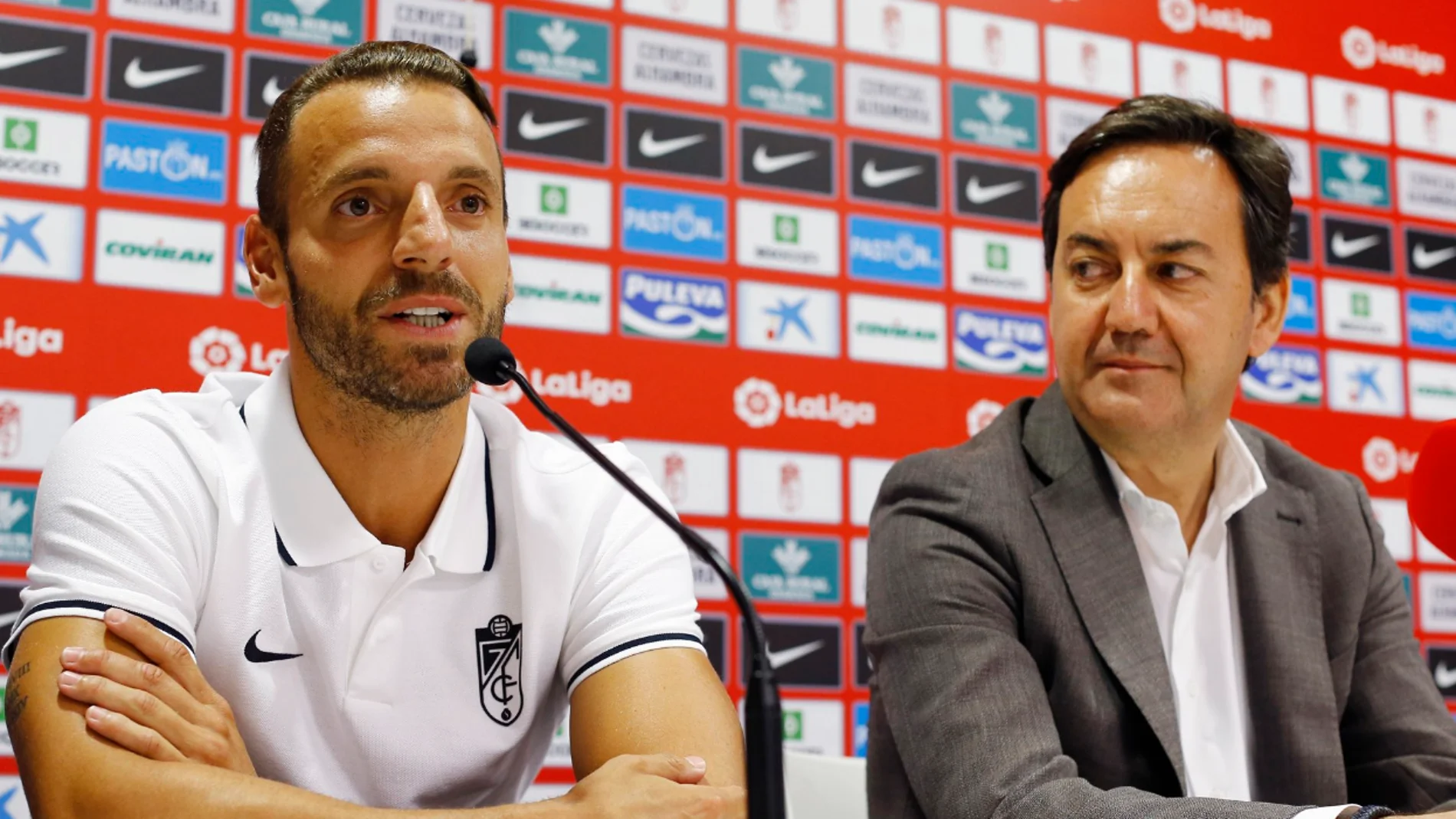 El delantero del Granada Roberto Soldado El delantero del Granada Roberto Soldado