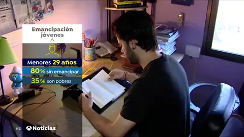 La edad de emancipación se retrasa por la inestabilidad laboral La edad de emancipación se retrasa por la inestabilidad laboral
