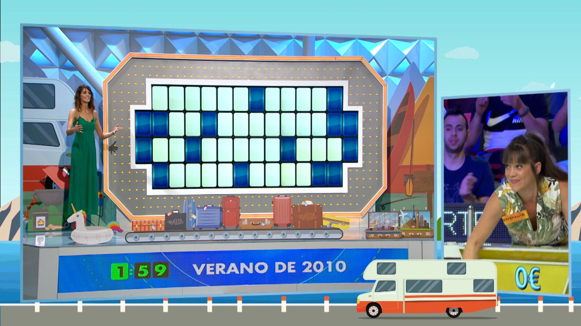  El gran fallo de Estefania a la hora de jugar el 'Panel con crono'