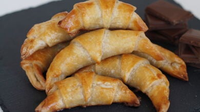 La forma más fácil de hacer cruasanes sin gluten y sin lactosa, rellenos de chocolate