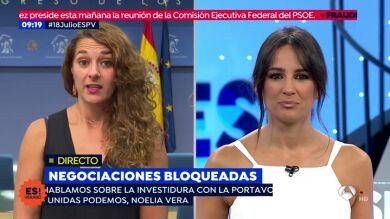 Noelia Vera, portavoz de Unidas Podemos: 