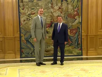 García-Page se reúne con el Rey para presentar su proyecto autonómico García-Page se reúne con el Rey para presentar su proyecto autonómico