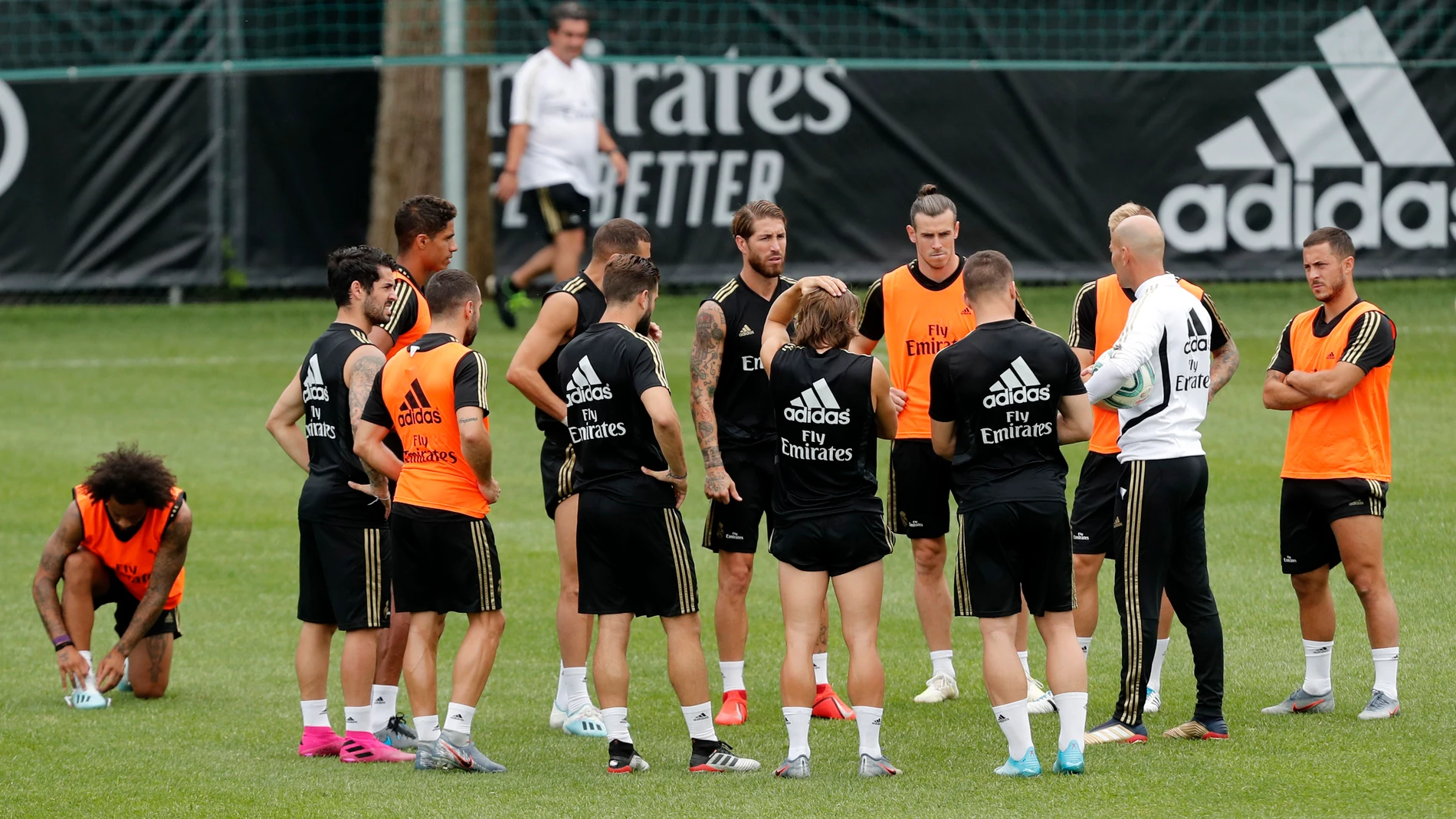 El Real Madrid, entrenando en Montreal El Real Madrid, entrenando en Montreal