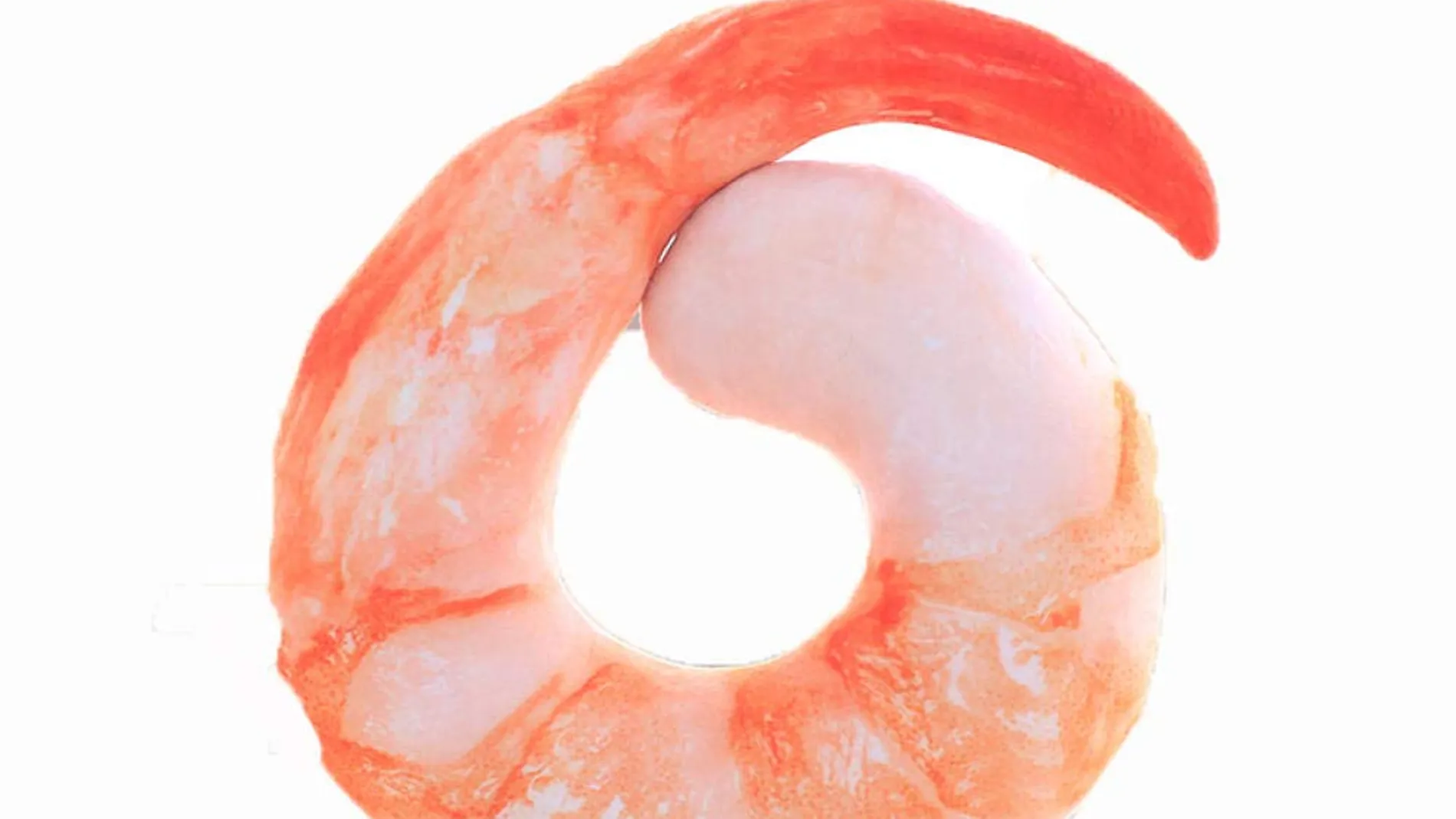 Cojín para el cuello con forma de gamba Cojín para el cuello con forma de gamba