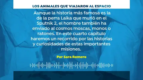 PODCAST 4/2 Los animales que viajaron al espacio para preparar las misiones PODCAST 4/2 Los animales que viajaron al espacio para preparar las misiones