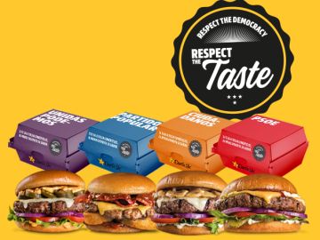 Una cadena de restauración lanza hamburguesas 'políticas' con motivo de la investidura