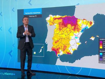 Suben las temperaturas de forma notable en toda la península