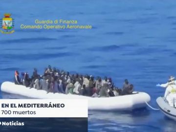 Casi 700 personas han muerto intentando cruzar el Mediterráneo en lo que va de año