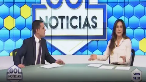 Entrevista en la televisión peruana Entrevista en la televisión peruana