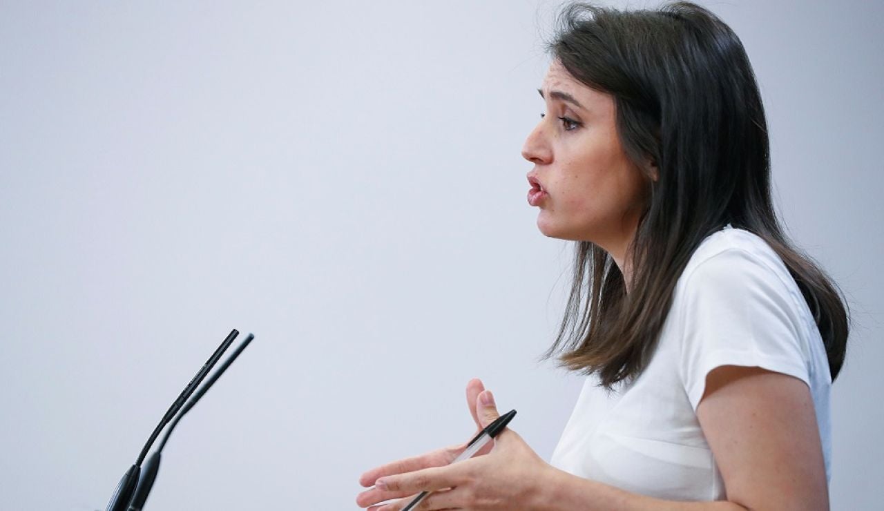 La portavoz de Unidas Podemos, Irene Montero. La portavoz de Unidas Podemos, Irene Montero.