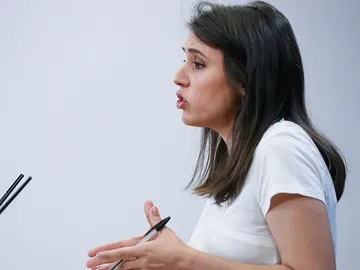 La portavoz de Unidas Podemos, Irene Montero. La portavoz de Unidas Podemos, Irene Montero.