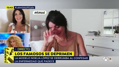 La modelo Noelia López desvela en 'Espejo Público' su enfermedad: 